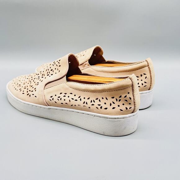 Vionic Shoes Women 8 Pink Sneakers Midi Perf Slip On Casual Perforated Slip On - Picture 6 of 13